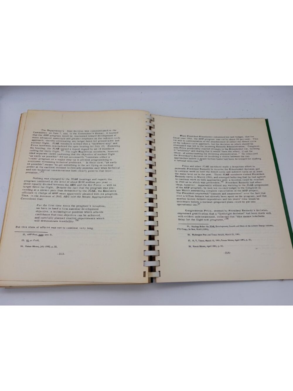 1961 Joint Committee on Atomic Energy Government Power Green Rosenthal GWU Study - Picture 10 of 13